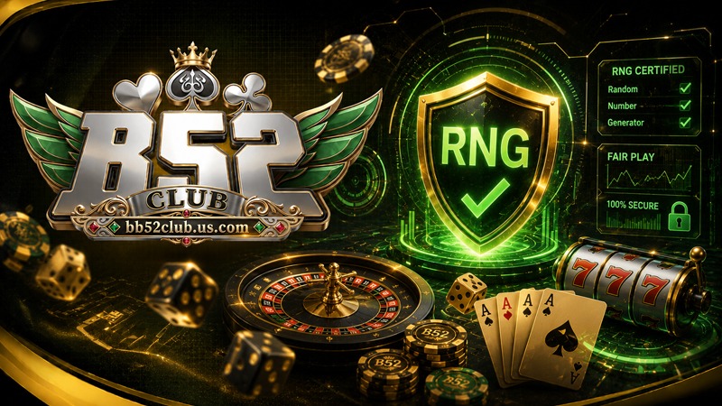 B52Club cá cược xanh chín với tiêu chuẩn RNG