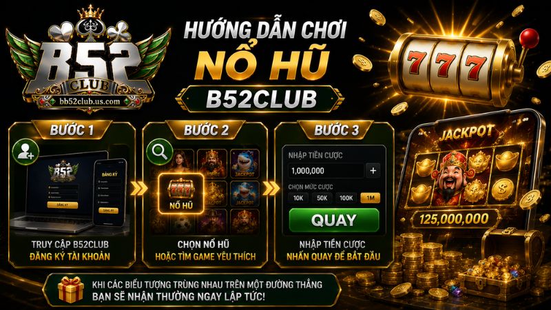 Hướng dẫn tham gia chơi game Nổ Hũ B52Club