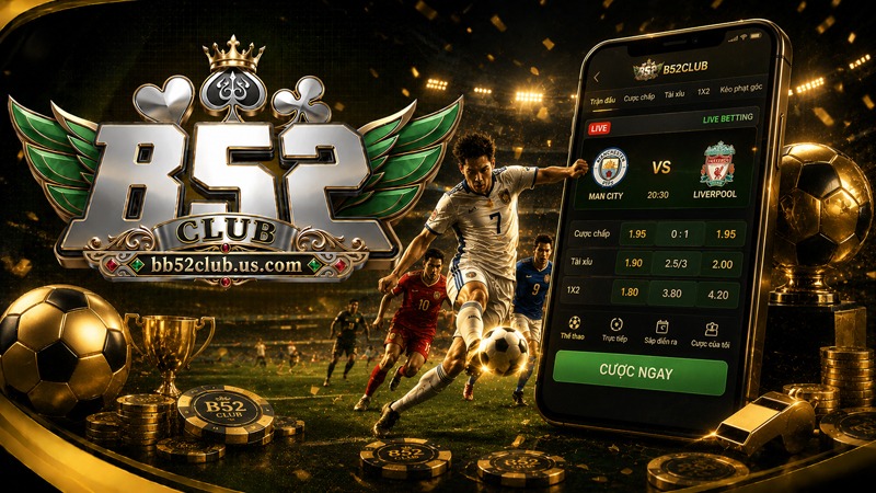 Thể thao B52Club cập nhật kèo nhanh, thưởng minh bạch